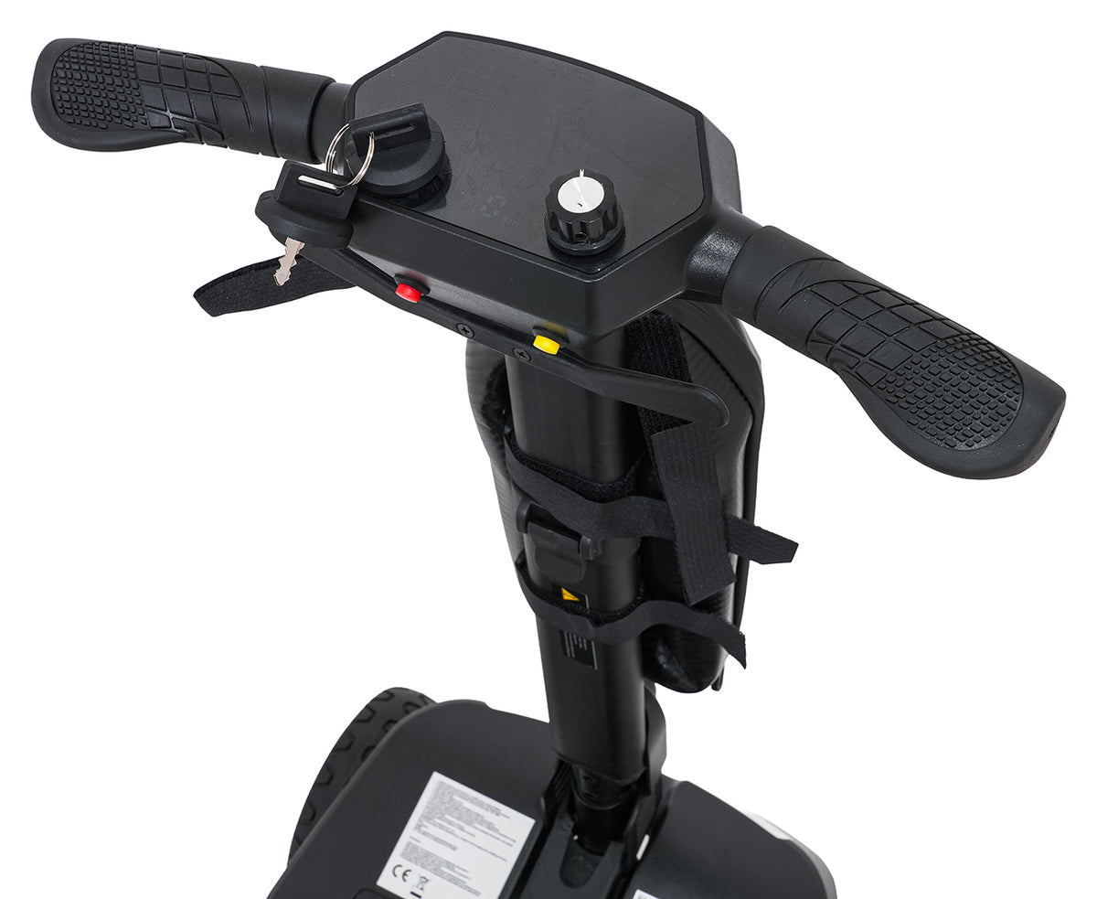 SeniorStar Black Four-Wheel Electric Scooter for Seniors