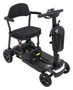 SeniorStar Black Four-Wheel Electric Scooter for Seniors