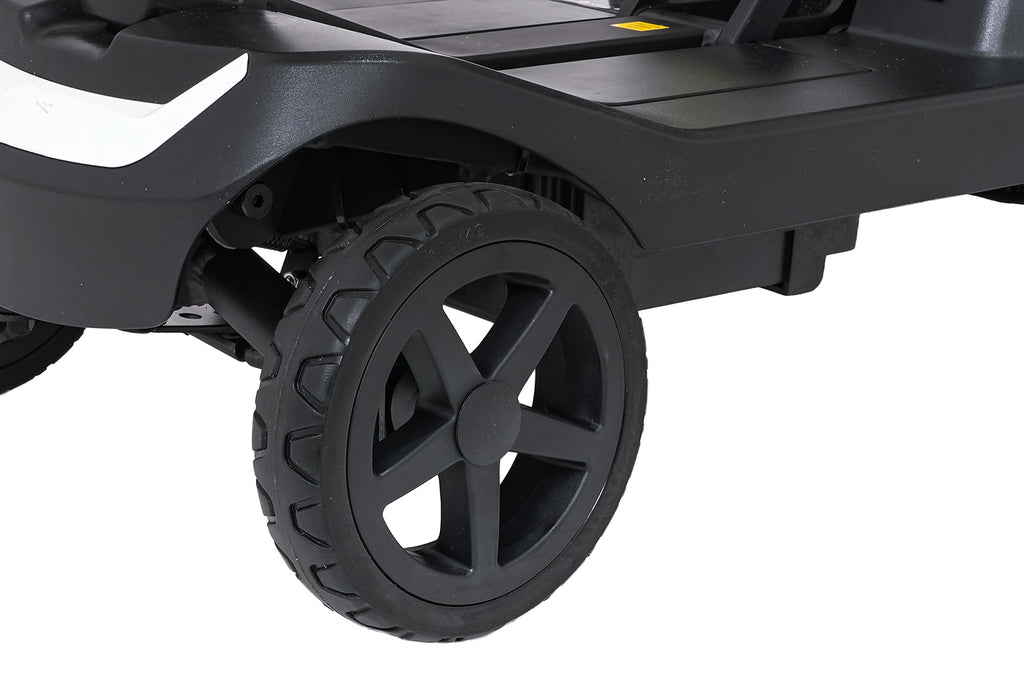 SeniorStar Black Four-Wheel Electric Scooter for Seniors