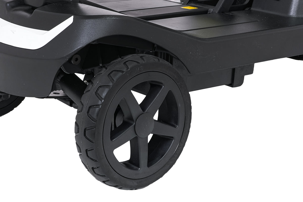 SeniorStar Black Four-Wheel Electric Scooter for Seniors