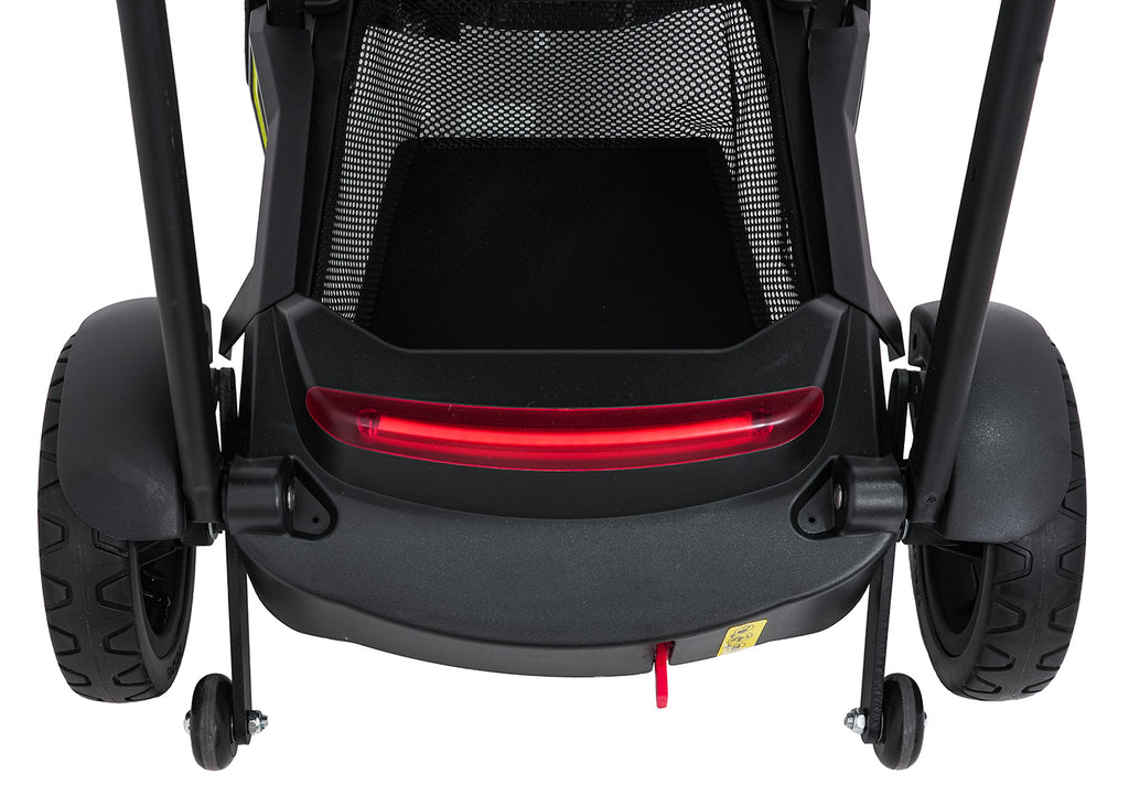 SeniorStar Black Four-Wheel Electric Scooter for Seniors