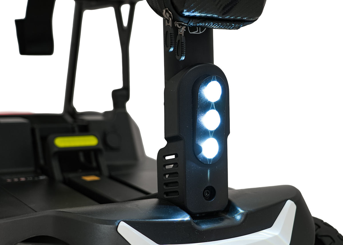 SeniorStar Black Four-Wheel Electric Scooter for Seniors