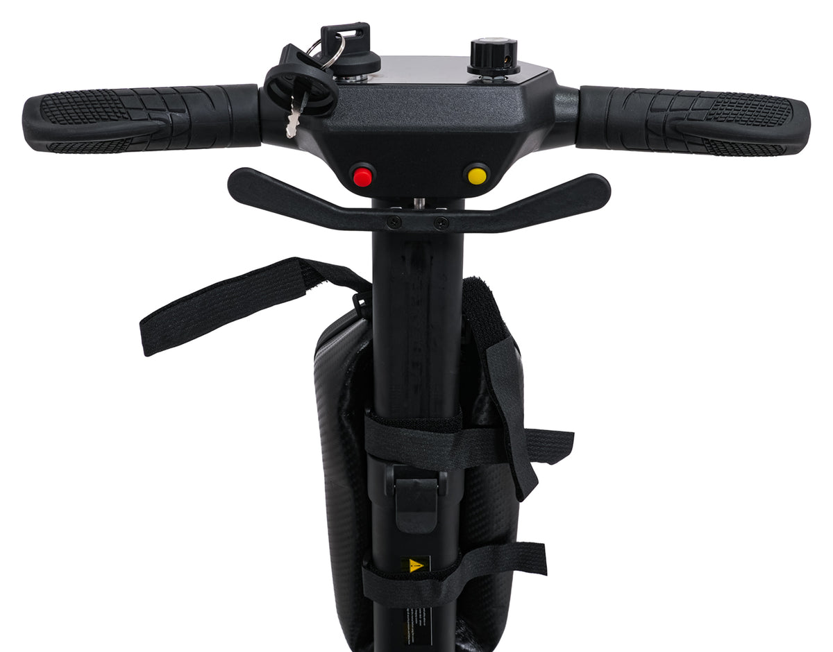 SeniorStar Black Four-Wheel Electric Scooter for Seniors