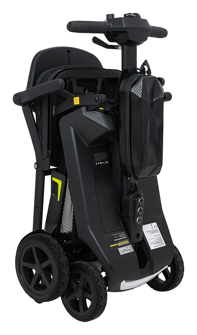 SeniorStar Black Four-Wheel Electric Scooter for Seniors