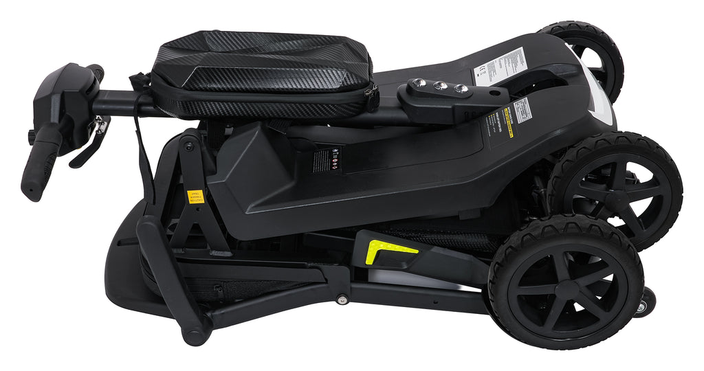 SeniorStar Black Four-Wheel Electric Scooter for Seniors
