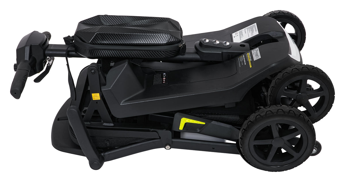 SeniorStar Black Four-Wheel Electric Scooter for Seniors