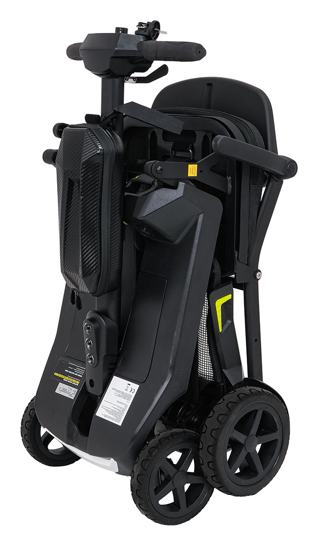 SeniorStar Black Four-Wheel Electric Scooter for Seniors