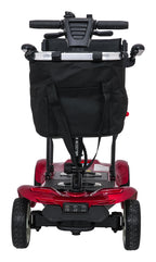 EasyGo Red Four-Wheel Electric Scooter for Seniors
