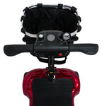 EasyGo Red Four-Wheel Electric Scooter for Seniors