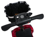 EasyGo Red Four-Wheel Electric Scooter for Seniors
