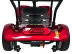 EasyGo Red Four-Wheel Electric Scooter for Seniors