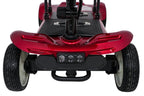 EasyGo Red Four-Wheel Electric Scooter for Seniors