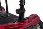 EasyGo Red Four-Wheel Electric Scooter for Seniors
