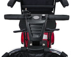 EasyGo Red Four-Wheel Electric Scooter for Seniors