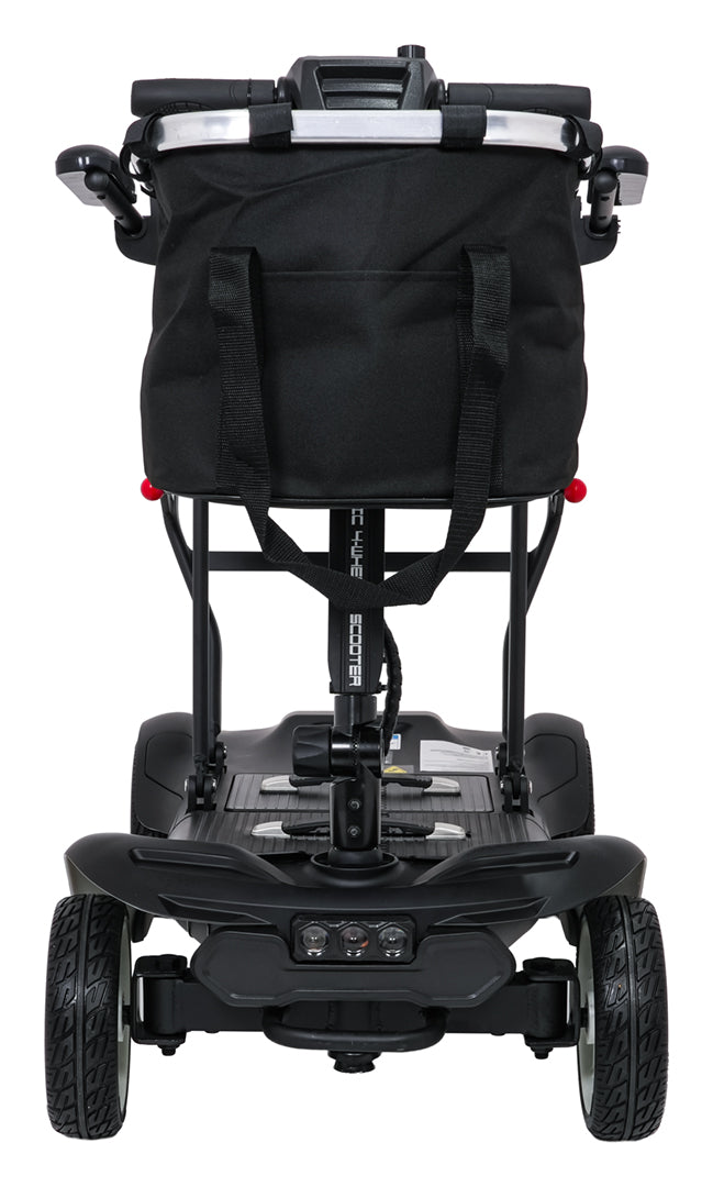 EasyGo Black Four-Wheel Electric Scooter for Seniors