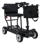 EasyGo Black Four-Wheel Electric Scooter for Seniors
