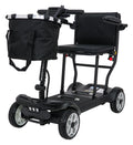 EasyGo Black Four-Wheel Electric Scooter for Seniors