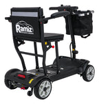 EasyGo Black Four-Wheel Electric Scooter for Seniors