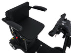 EasyGo Black Four-Wheel Electric Scooter for Seniors