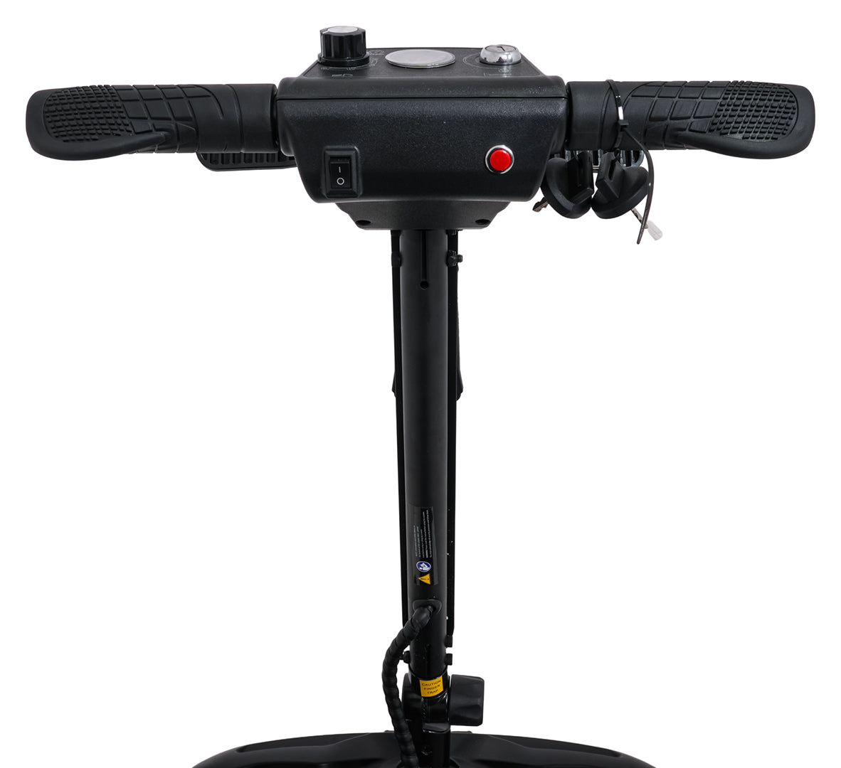 EasyGo Black Four-Wheel Electric Scooter for Seniors