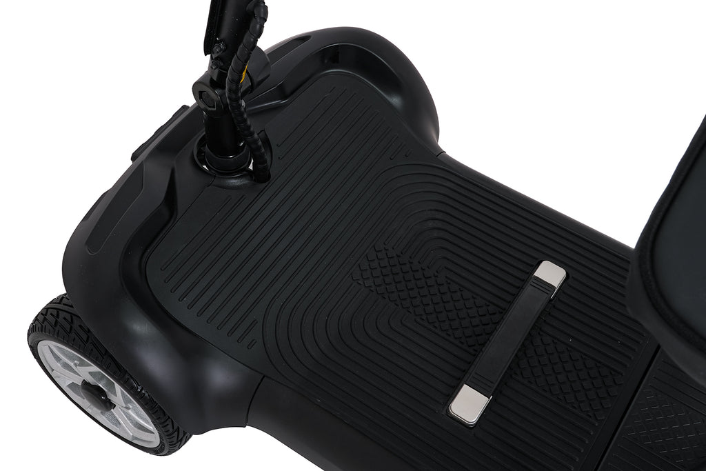 EasyGo Black Four-Wheel Electric Scooter for Seniors