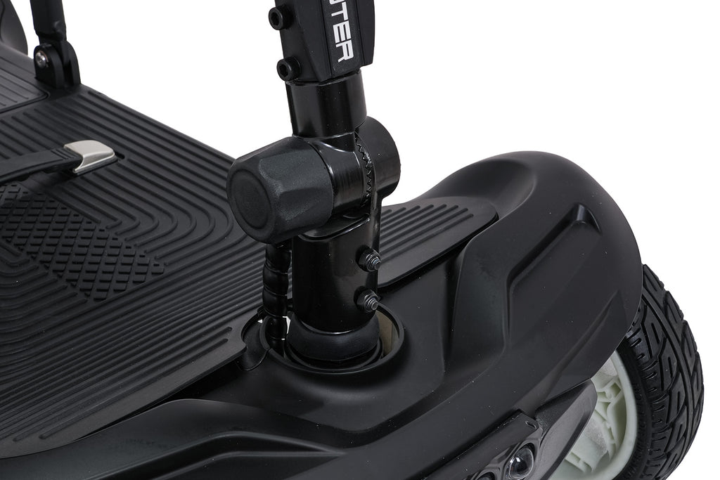 EasyGo Black Four-Wheel Electric Scooter for Seniors