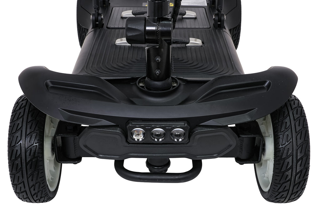 EasyGo Black Four-Wheel Electric Scooter for Seniors