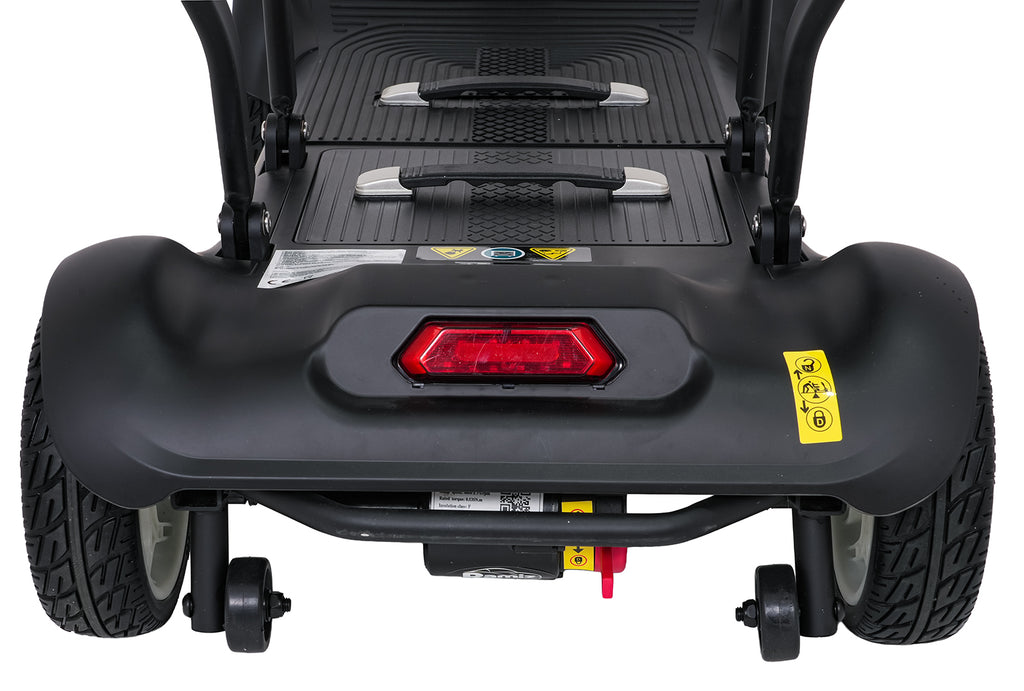 EasyGo Black Four-Wheel Electric Scooter for Seniors