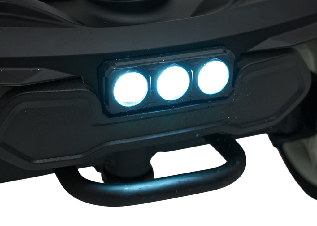 EasyGo Black Four-Wheel Electric Scooter for Seniors