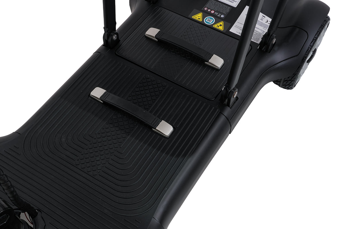EasyGo Black Four-Wheel Electric Scooter for Seniors