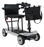 EasyGo Gray Four-Wheel Electric Scooter for Seniors