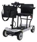EasyGo Gray Four-Wheel Electric Scooter for Seniors