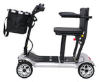 EasyGo Gray Four-Wheel Electric Scooter for Seniors