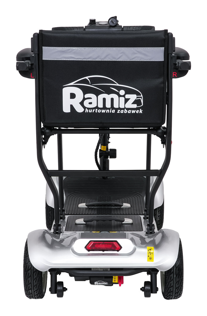 EasyGo Gray Four-Wheel Electric Scooter for Seniors