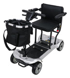 EasyGo Gray Four-Wheel Electric Scooter for Seniors