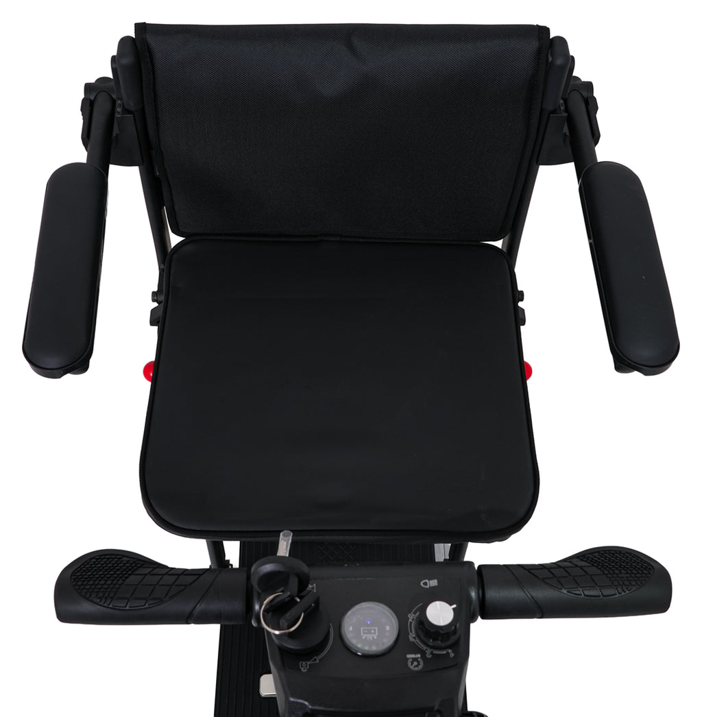 EasyGo Gray Four-Wheel Electric Scooter for Seniors