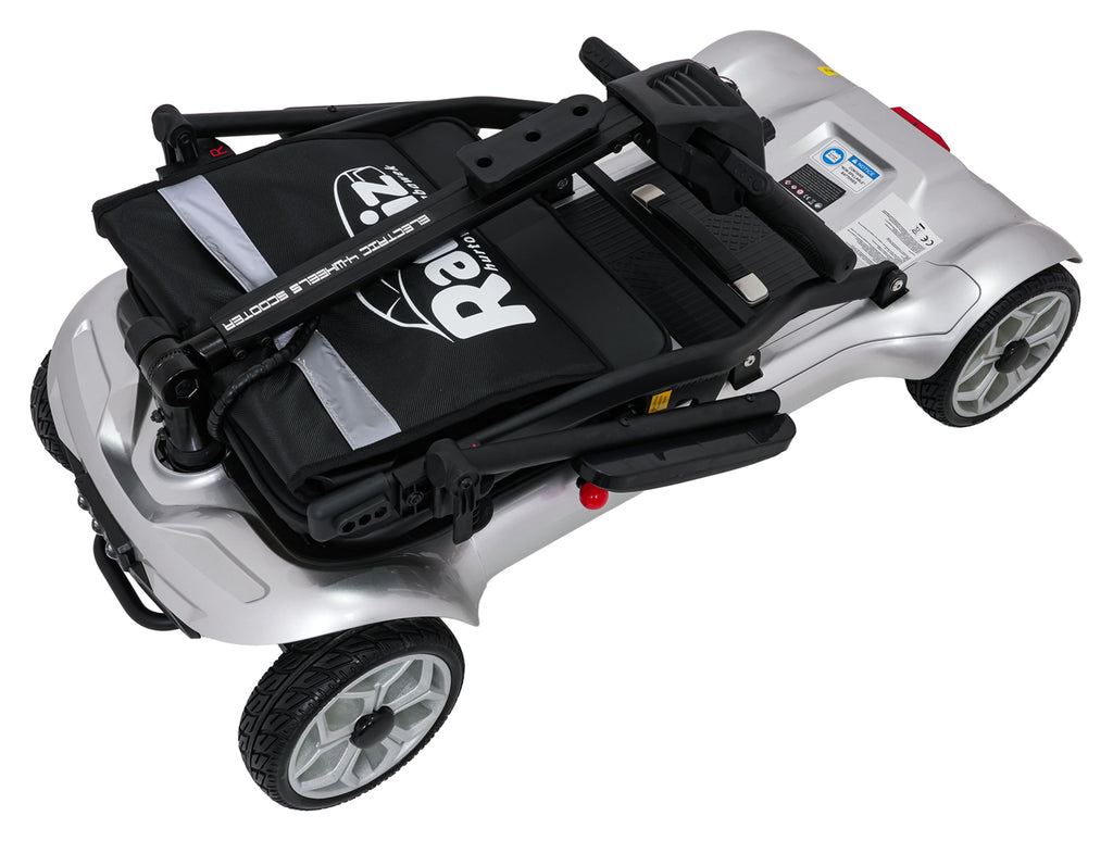 EasyGo Gray Four-Wheel Electric Scooter for Seniors