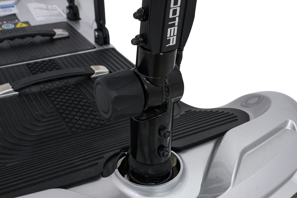 EasyGo Gray Four-Wheel Electric Scooter for Seniors
