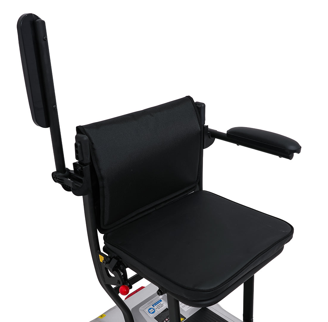 EasyGo Gray Four-Wheel Electric Scooter for Seniors