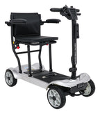 EasyGo Gray Four-Wheel Electric Scooter for Seniors