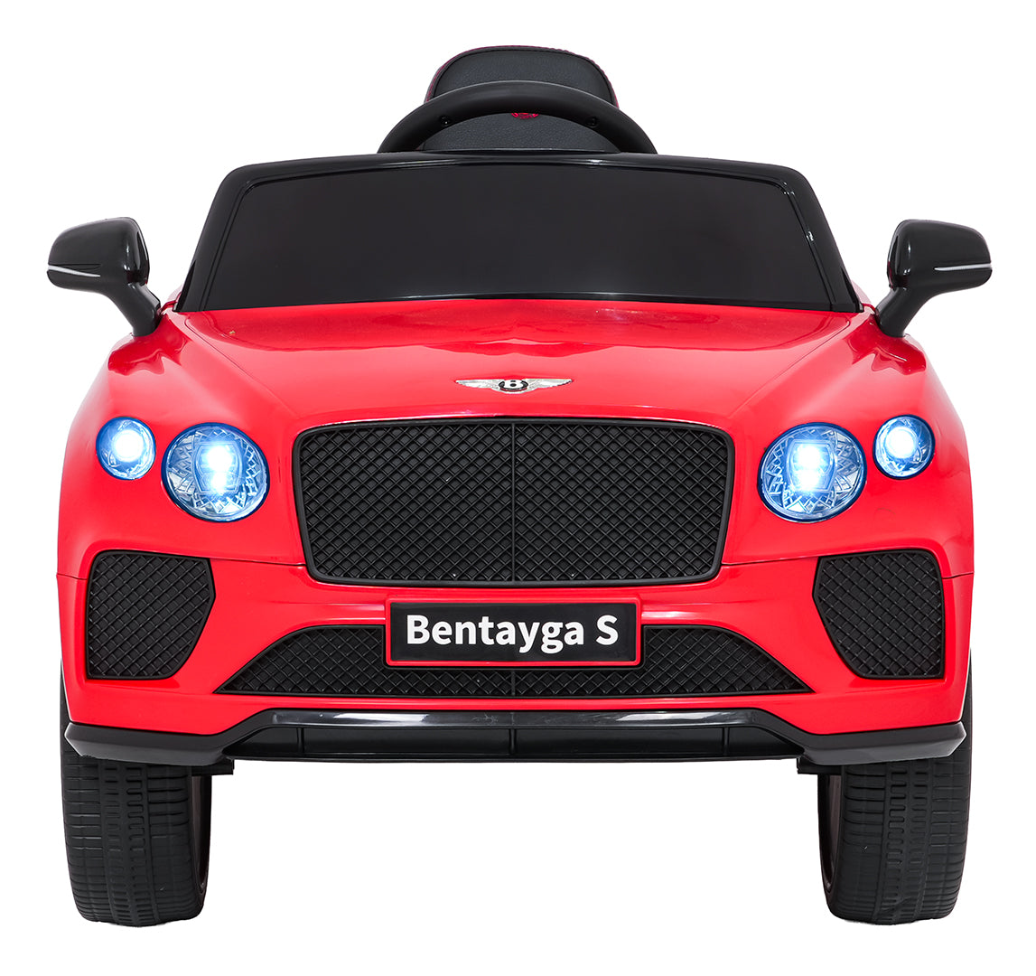 Vehicle Bentley Bentayga S Red