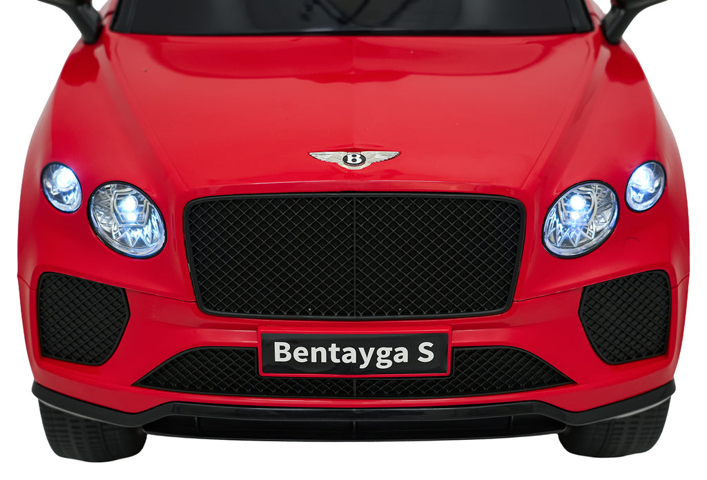 Vehicle Bentley Bentayga S Red