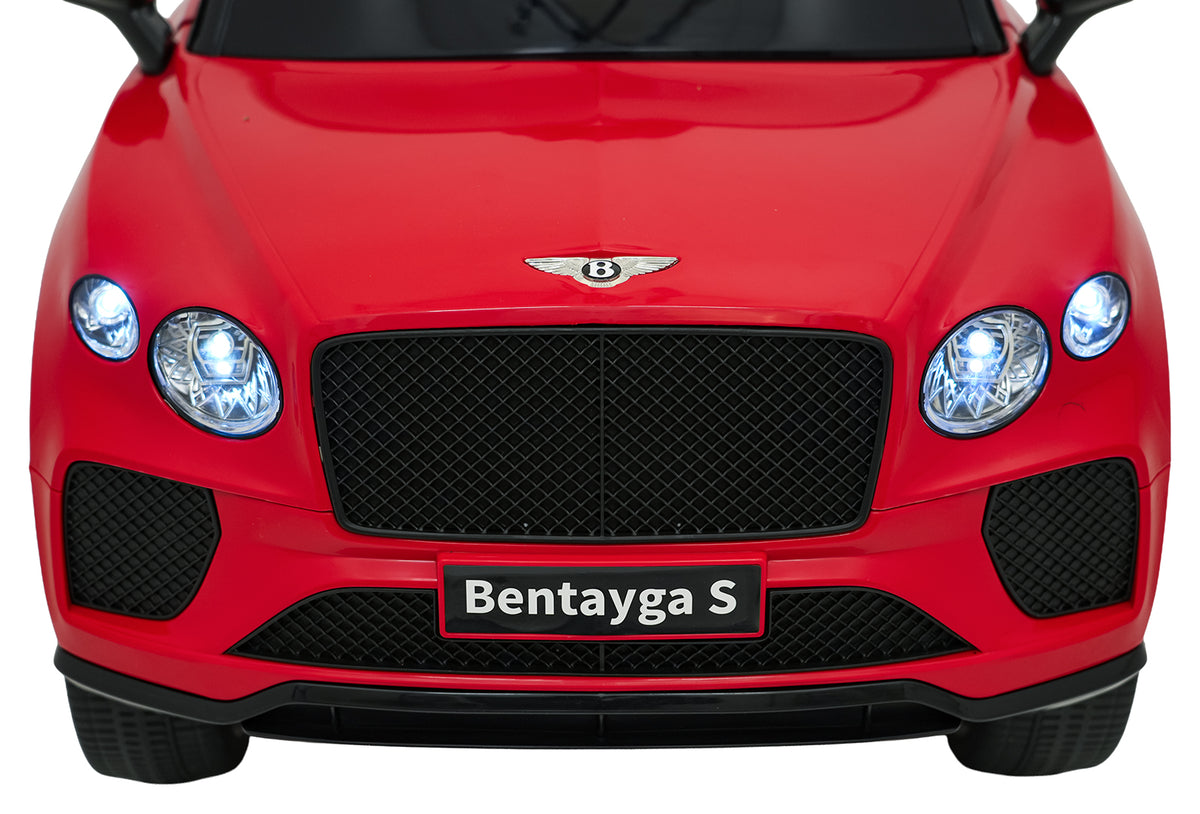 Vehicle Bentley Bentayga S Red