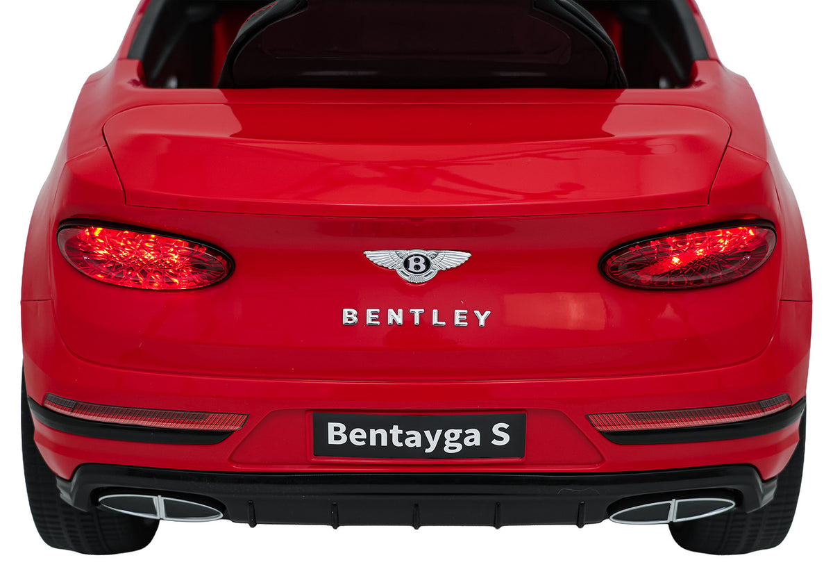 Vehicle Bentley Bentayga S Red