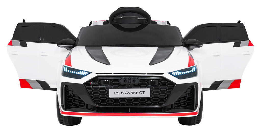 Vehicle Audi RS6 Avant GT White