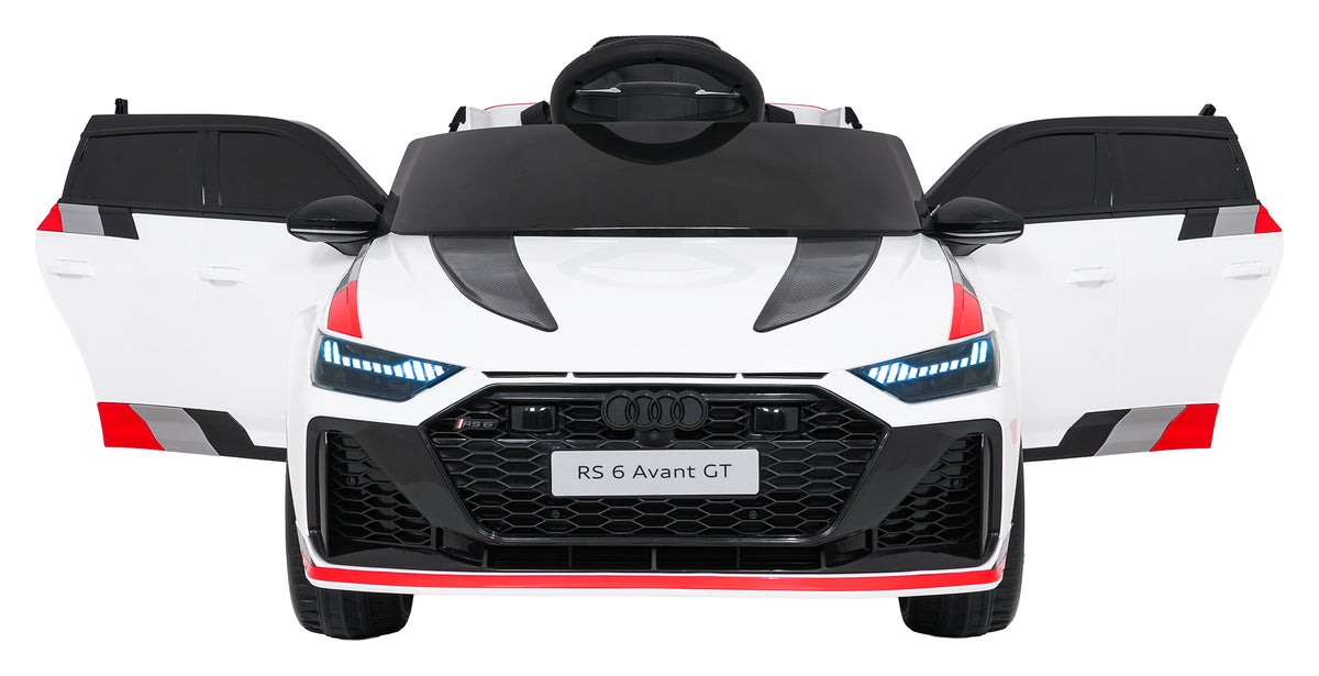 Vehicle Audi RS6 Avant GT White