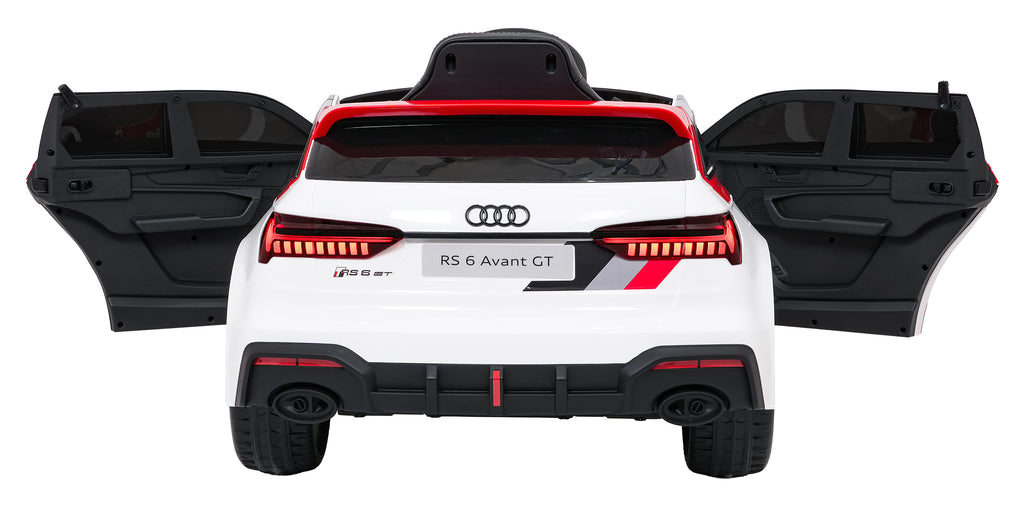 Vehicle Audi RS6 Avant GT White