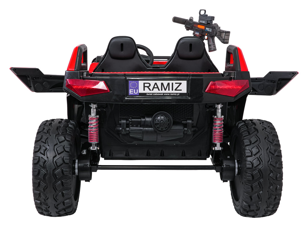 Elektrická buggy PROSPECTOR 4x4 STRONG červená