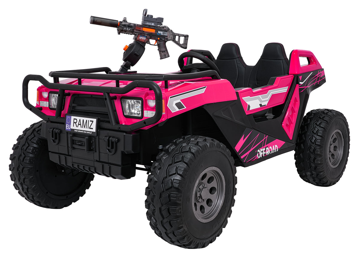 Elektrická buggy PROSPECTOR 4x4 STRONG ružová