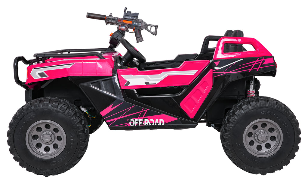 Elektrická buggy PROSPECTOR 4x4 STRONG ružová